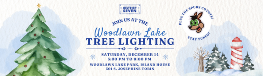 Woodlawn Lake Tree Lighting