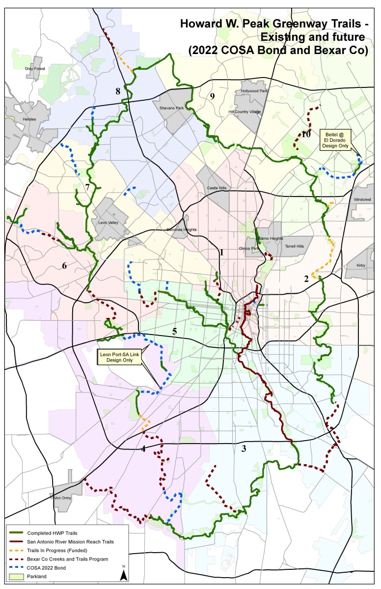 2022-2027 Bond Project: Linear Greenway Trails - PublicInput