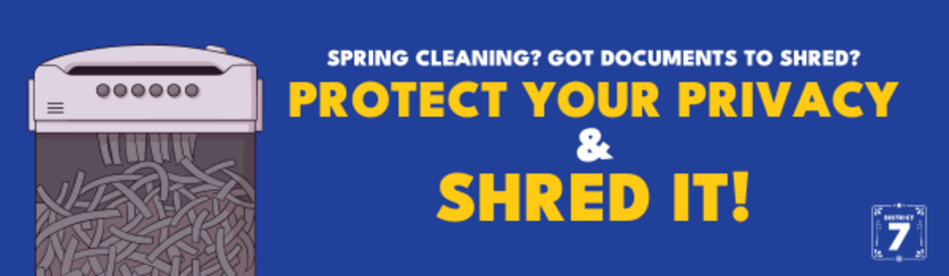 District 7 Spring Shred Event