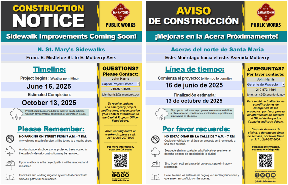 Construction Notice