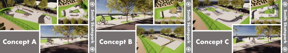 Smith Park concept images