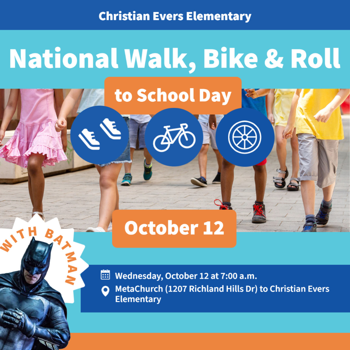 National Walk, Bike & Roll to School Day PublicInput