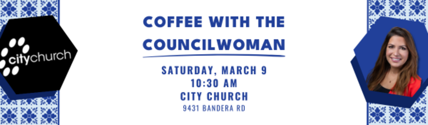 March Coffee with the Councilwoman 