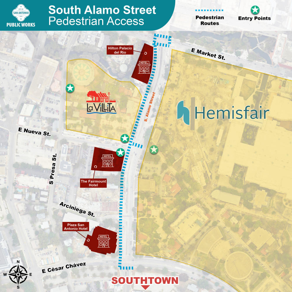 S. Alamo Pedestrian Map_June 2025